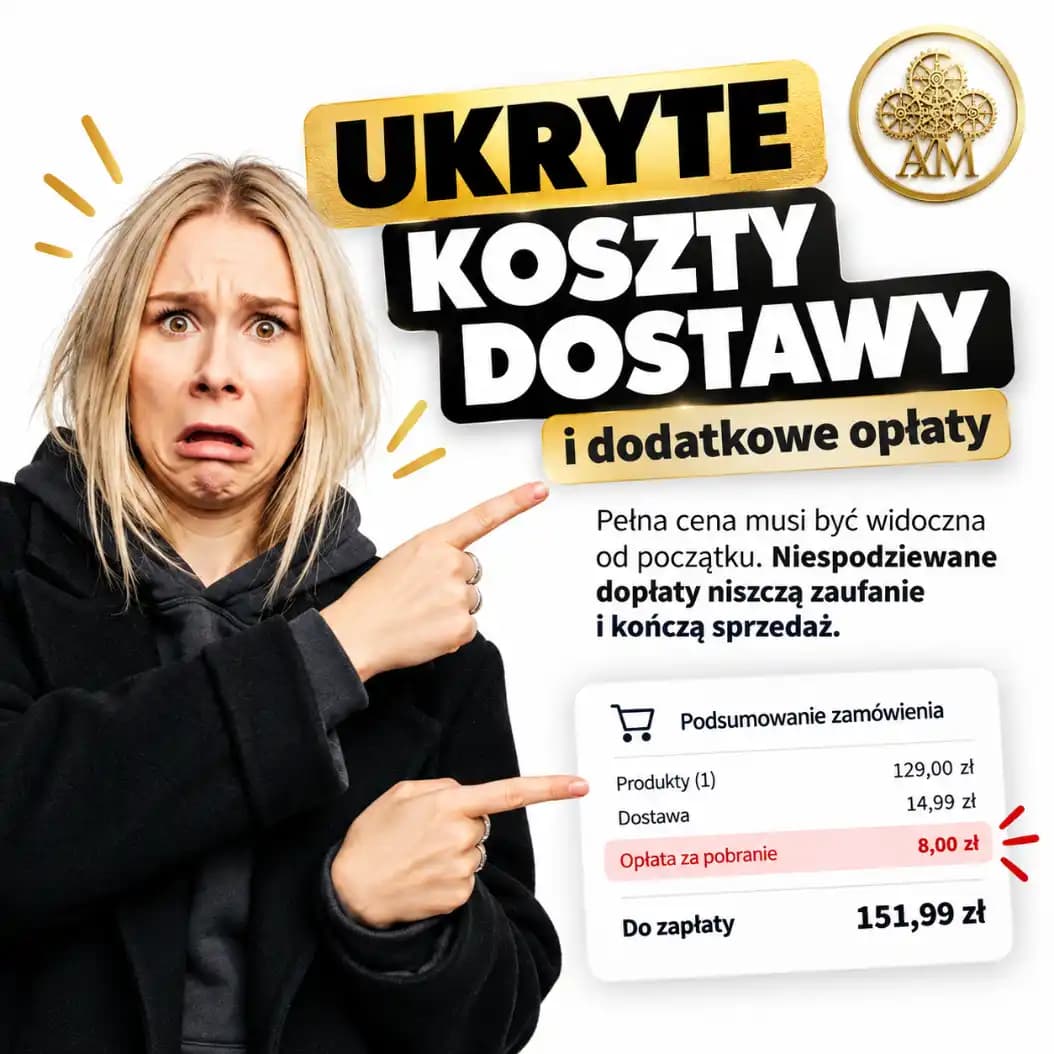 Pełny koszt zakupu widoczny wcześniej