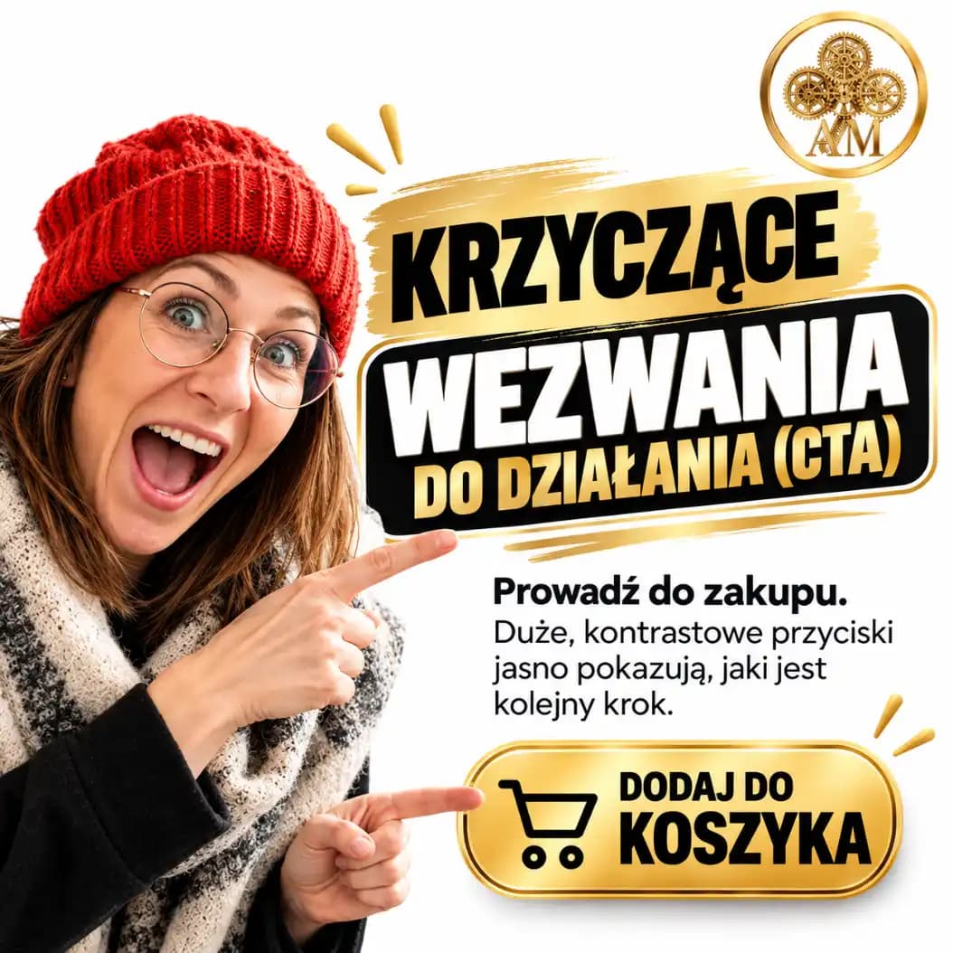 Czytelne przyciski prowadzące do zakupu
