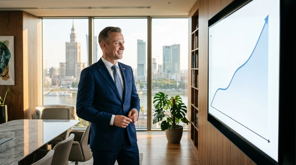 Partner biznesowy podczas rozmów i spotkań z klientami
